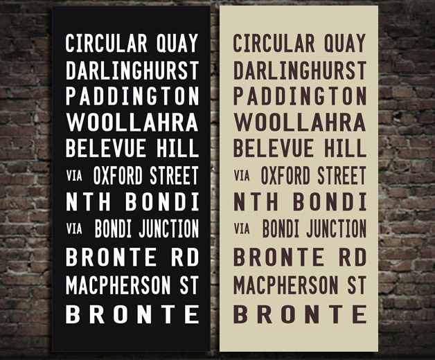 Bronte Tram Scroll