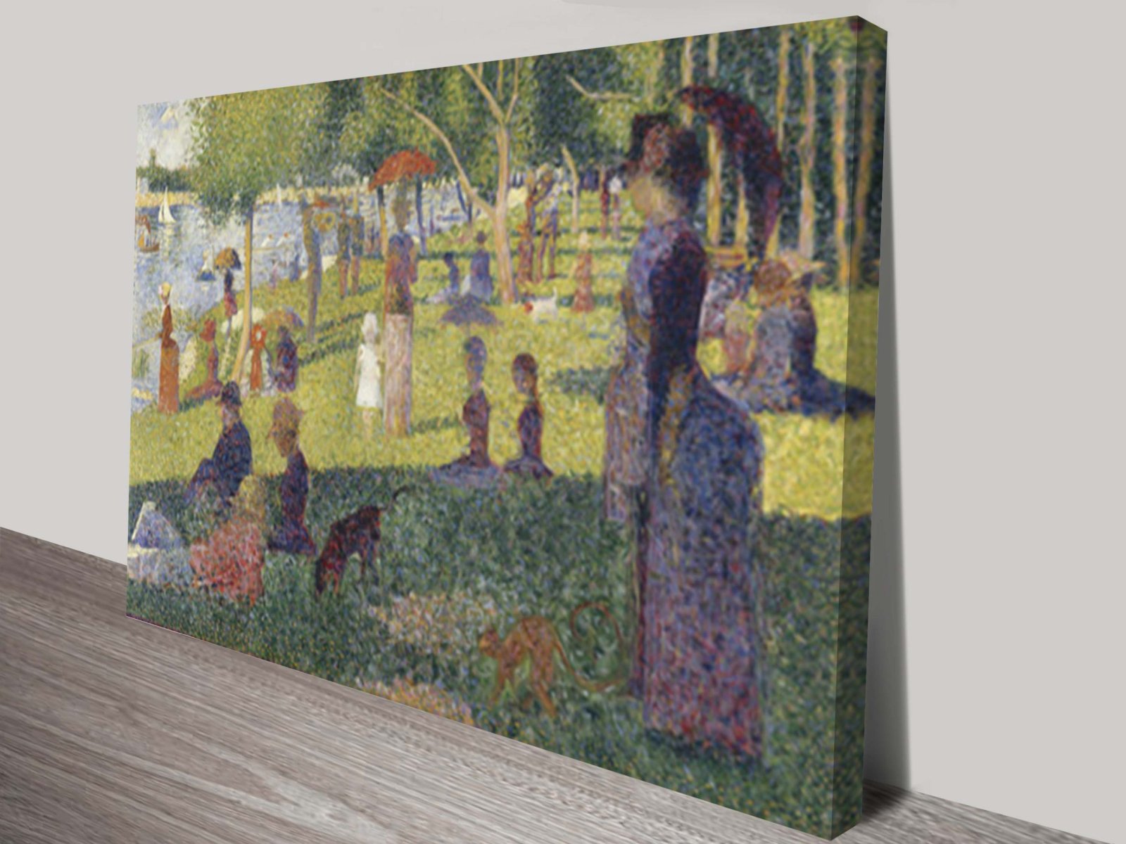 Georges Seurat La Grande Jatte wall art print, contemporary statement artwork