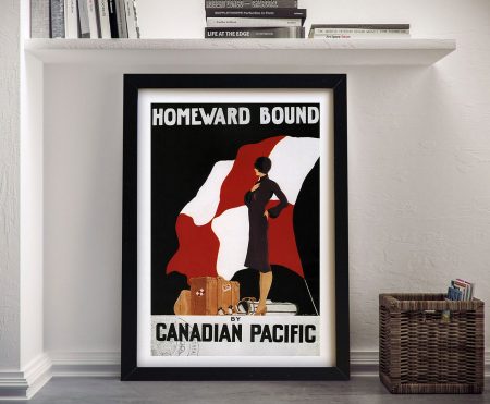 Framed wall art of Homeward Bound