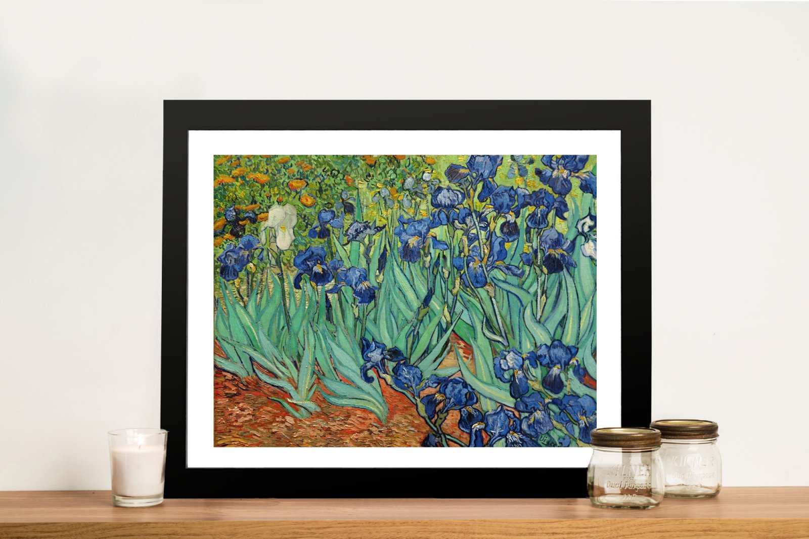 Irises by Vincent Van Gogh