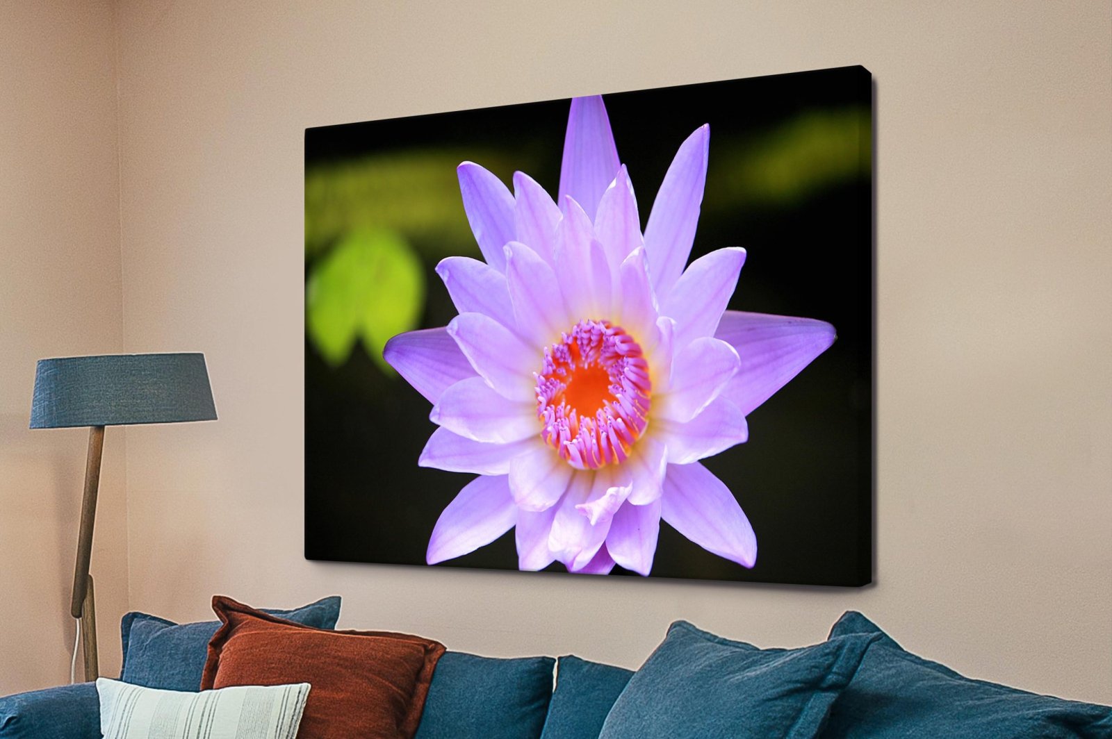 Gorgeous Lotus Flower Wall Art Print | Canvas Prints Perth