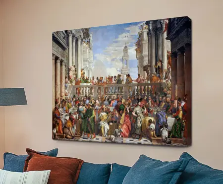 Paolo Veronese Renaissance banquet scene of the wedding feast at Cana