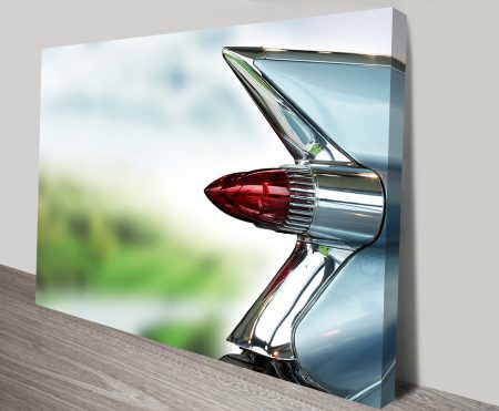 Canvas of an Aston Martin Vantage, sleek supercar tribute for a Perth garage bar