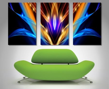 Light Flower Art1 canvas art, tranquil nature artwork