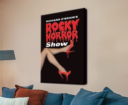 Rocky Horror Show Stretched Canvas Poster