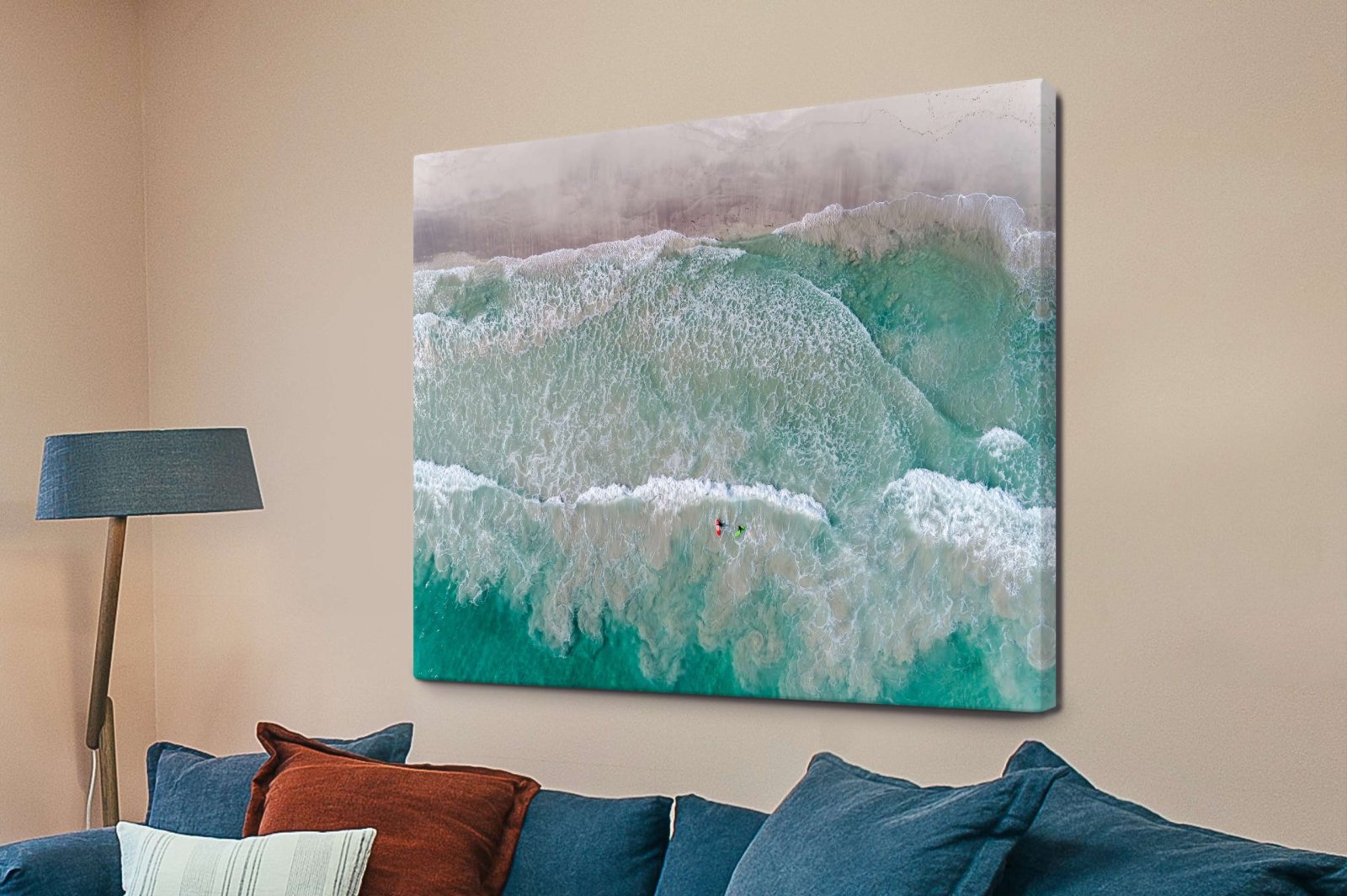 Matt Day Surfs Up surf photography with dynamic wave and spray