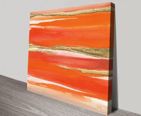 Gilded Mandarin Preview wall art print, contemporary statement artwork