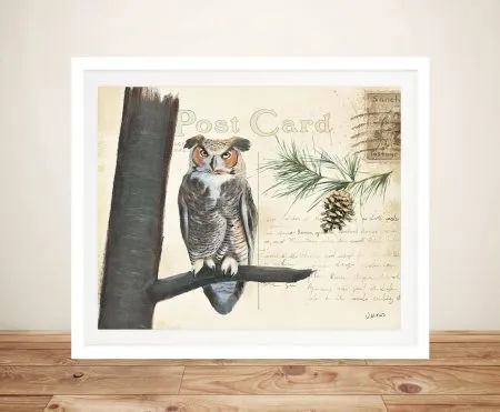 Framed canvas of Northern Wild V botanical study