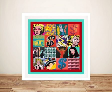 Retro pop art, bold graphic colour for a WA lounge