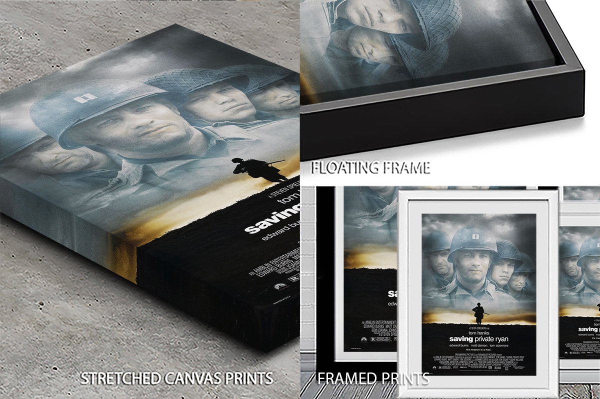 Saving Private Ryan Framed Canvas Artwork Canvas Prints AU saving-private-ryan-framed-canvas-artwork-canvas-prints-au