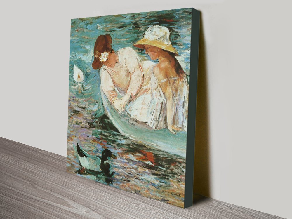 Mary Cassatt Summertime - Impressionist Canvas Print Perth