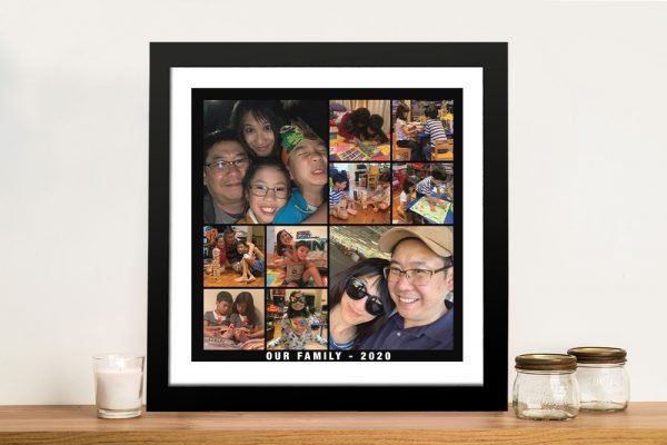 Buy a Framed Mixed Squares Photo Collage