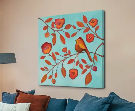 abstract composition | Bird on a Branch, Lisa Frances Judd - minimal abstract art, modern and ready to hang