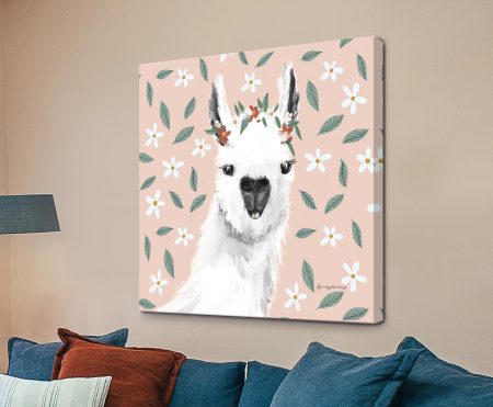 Delightful Alpacas Cute Animals Wall Art