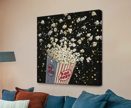 Cinema Pop by James Wiens with bold retro cinema motifs in a nostalgic vintage-poster style