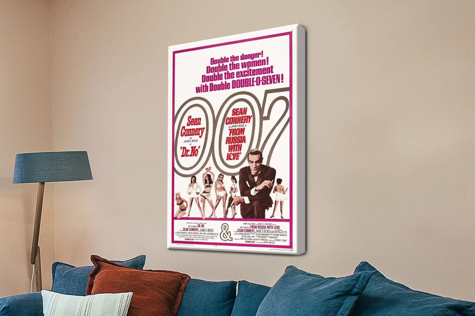 From Russia with Love Movie Poster | Canvas Prints Perth