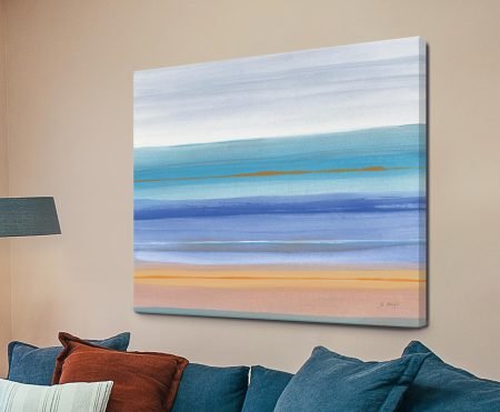 striking contemporary artwork - Warmth (Jo Maye), printed as a contemporary canvas