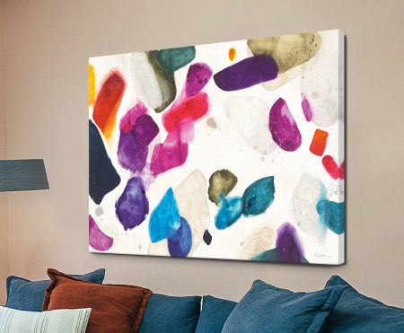 minimal abstract art featuring What If V by Shirley Novak - minimal contemporary abstract canvas