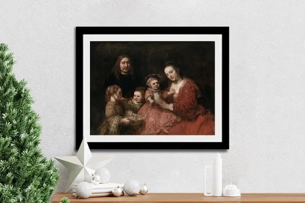 Portrait of a Family Museum Quality Wall Art