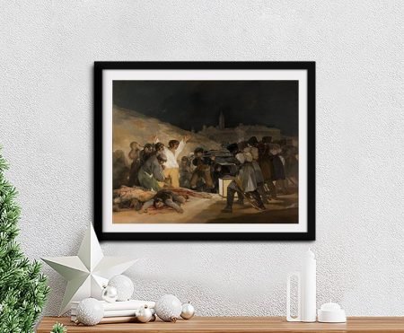 The Third of May Framed Goya Print on Canvas