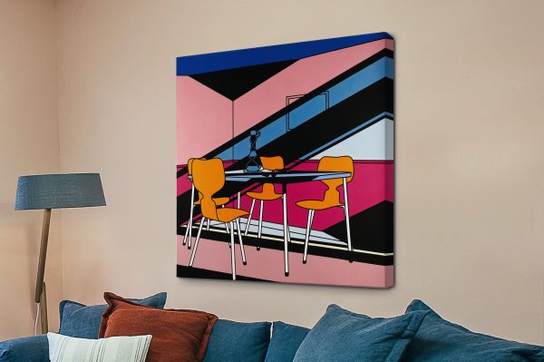 Cafe Interior Patrick Caulfiield Pop Art