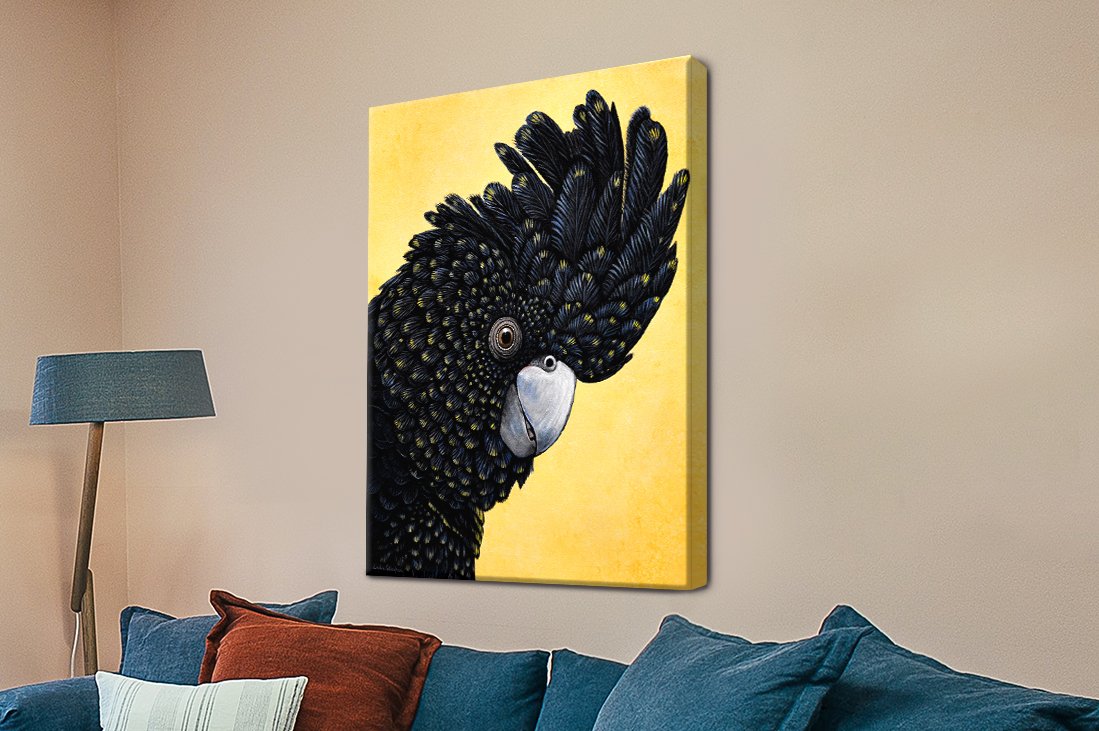 Black Cockatoo Linda Callaghan Buy Australian Art for Home — free download