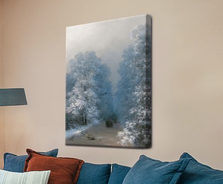 Winter Landscape Ivan Aivazovsky Canvas Art