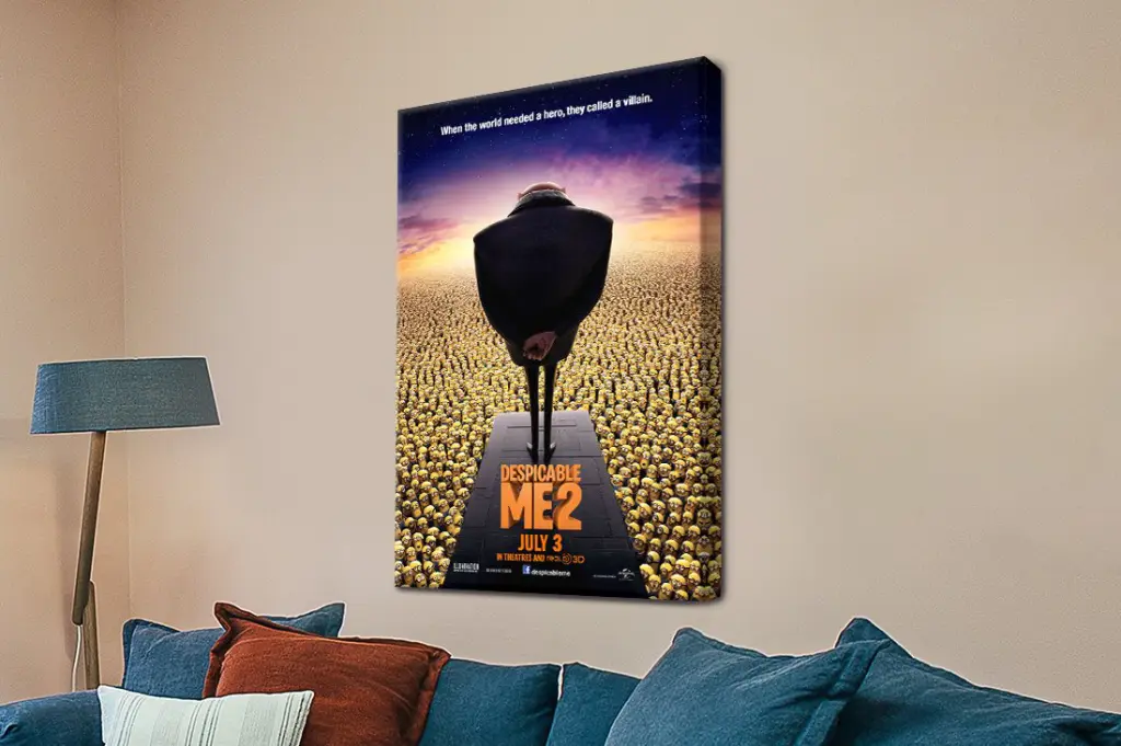 Ready to Hang Despicable Me 2 Poster | Canvas Prints Perth