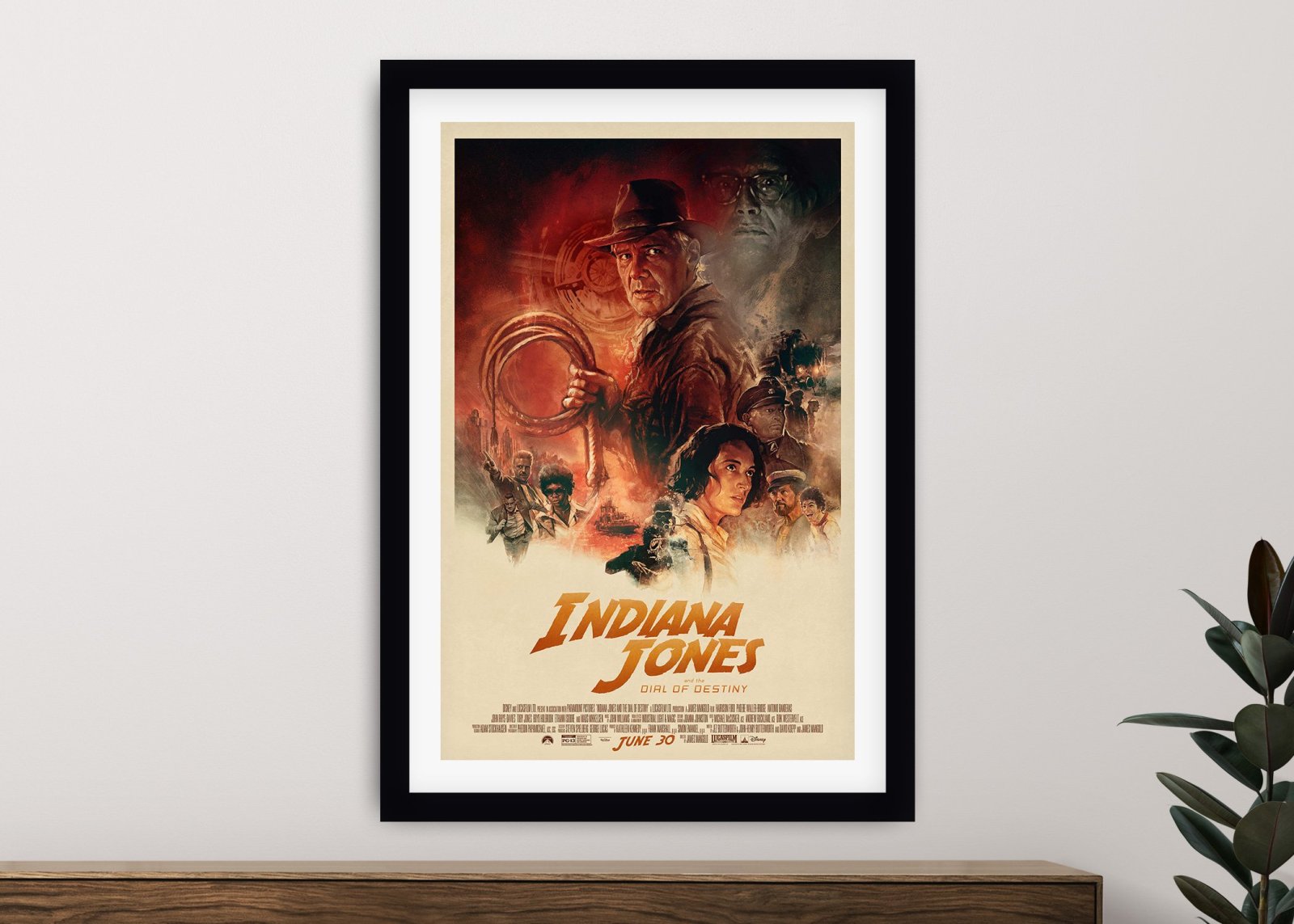 Indiana Jones and The Dial of Destiny Movie Poster Canvas Prints Perth — free download