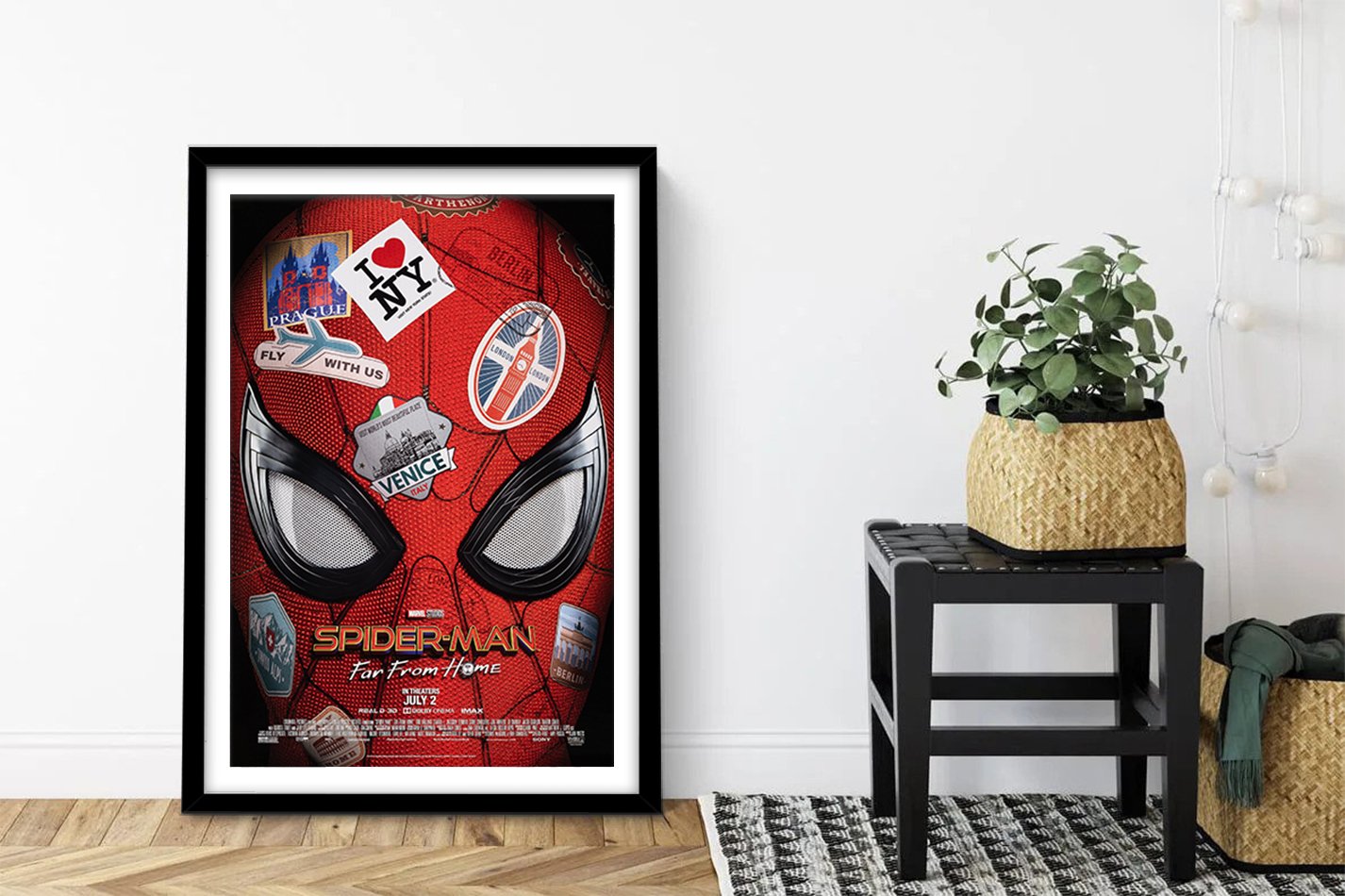 Spider-Man: Far From Home Film Poster | Canvas Prints Perth
