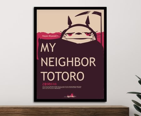 My Neighbour Totoro Minamalist Poster
