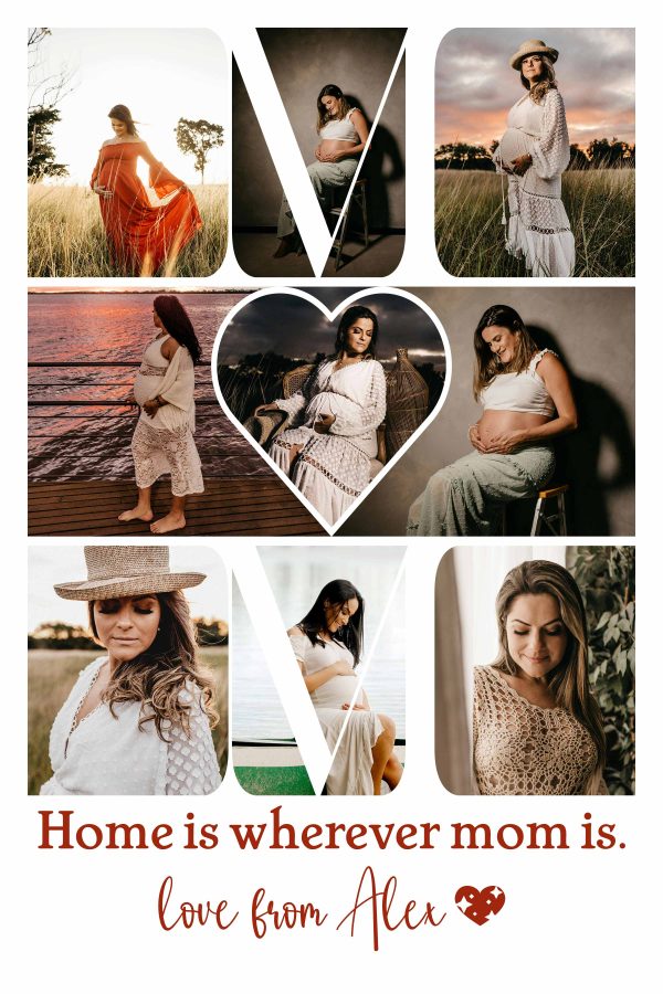 Stunning Photo Collage for Mum Wall Art Gift | Canvas Prints Perth