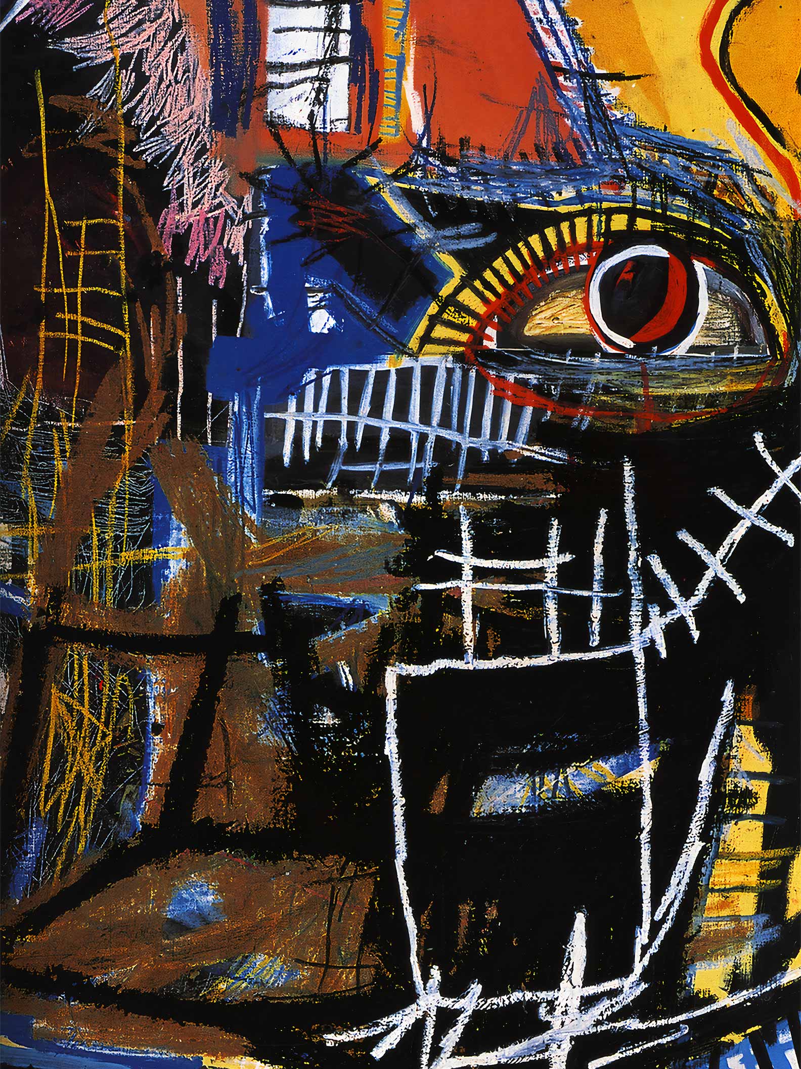 Head | abstract canvas print Australia