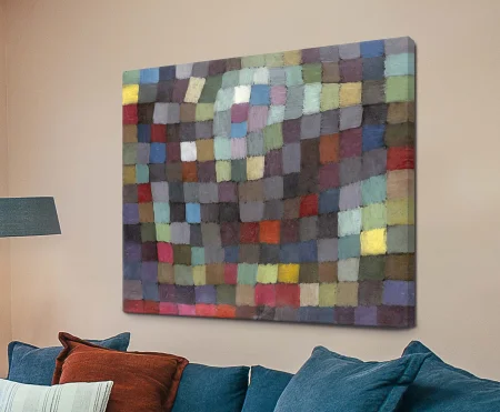 May by Paul Klee - abstract canvas print, a striking contemporary abstract piece in canvas form