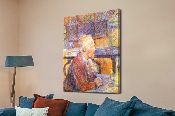 Toulouse-Lautrec Portrait of Van Gogh