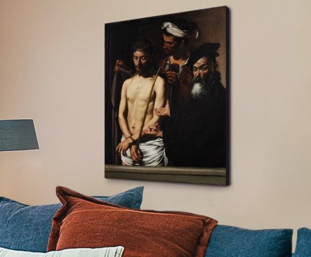Canvas print of Ecce Homo by Caravaggio