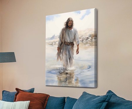 Canvas print of Light Upon the Living Tide