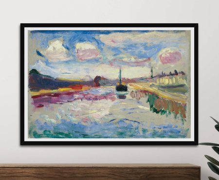 framed print of Henri Matisse Bord de Rivière