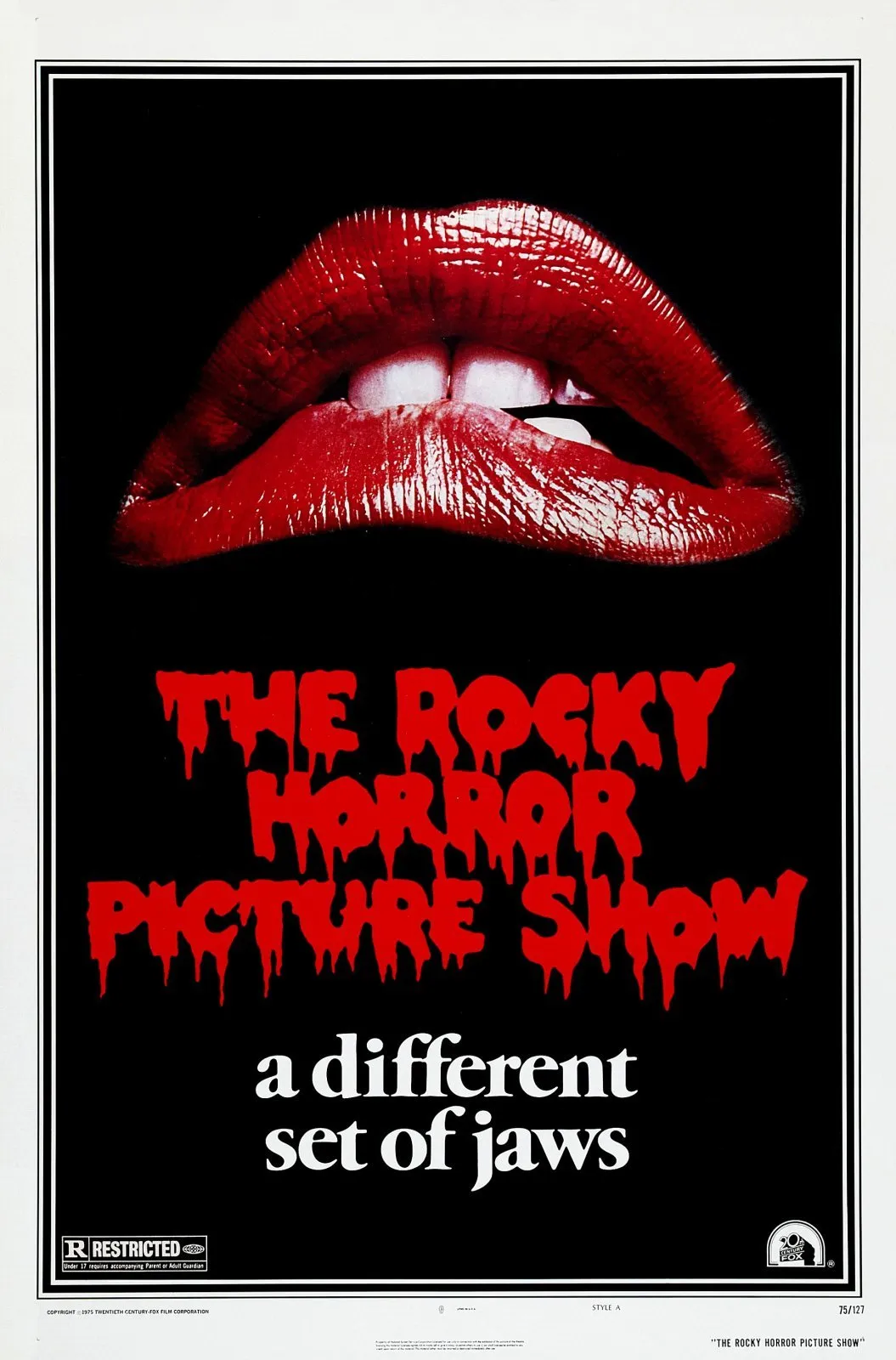 the The Rocky Horror Picture Show Movie Poster print styled in a Perth room setting