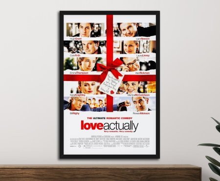 Premium canvas featuring Love Actually Movie Poster