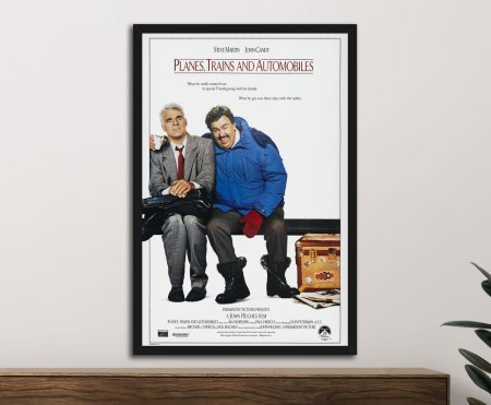 Gallery canvas print of Planes, Trains & Automobiles Poster