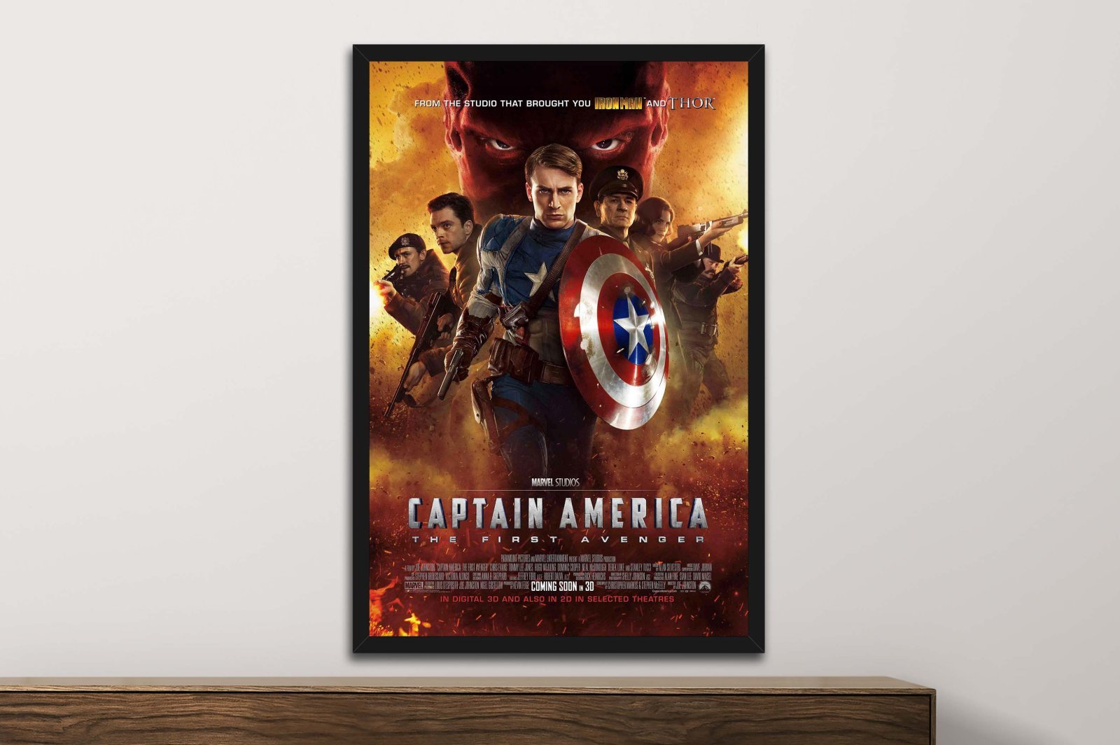 Captain America: The First Avenger as gallery canvas print