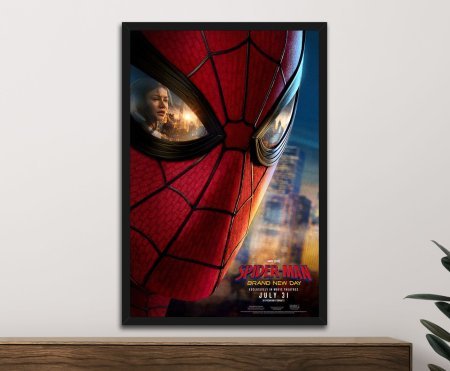 Canvas wall art of Spider-Man: Brand New Day Poster