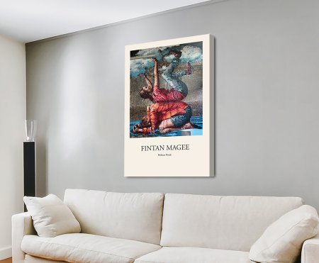 Gallery canvas print of Brisbane Floods Fintan Magee Composition