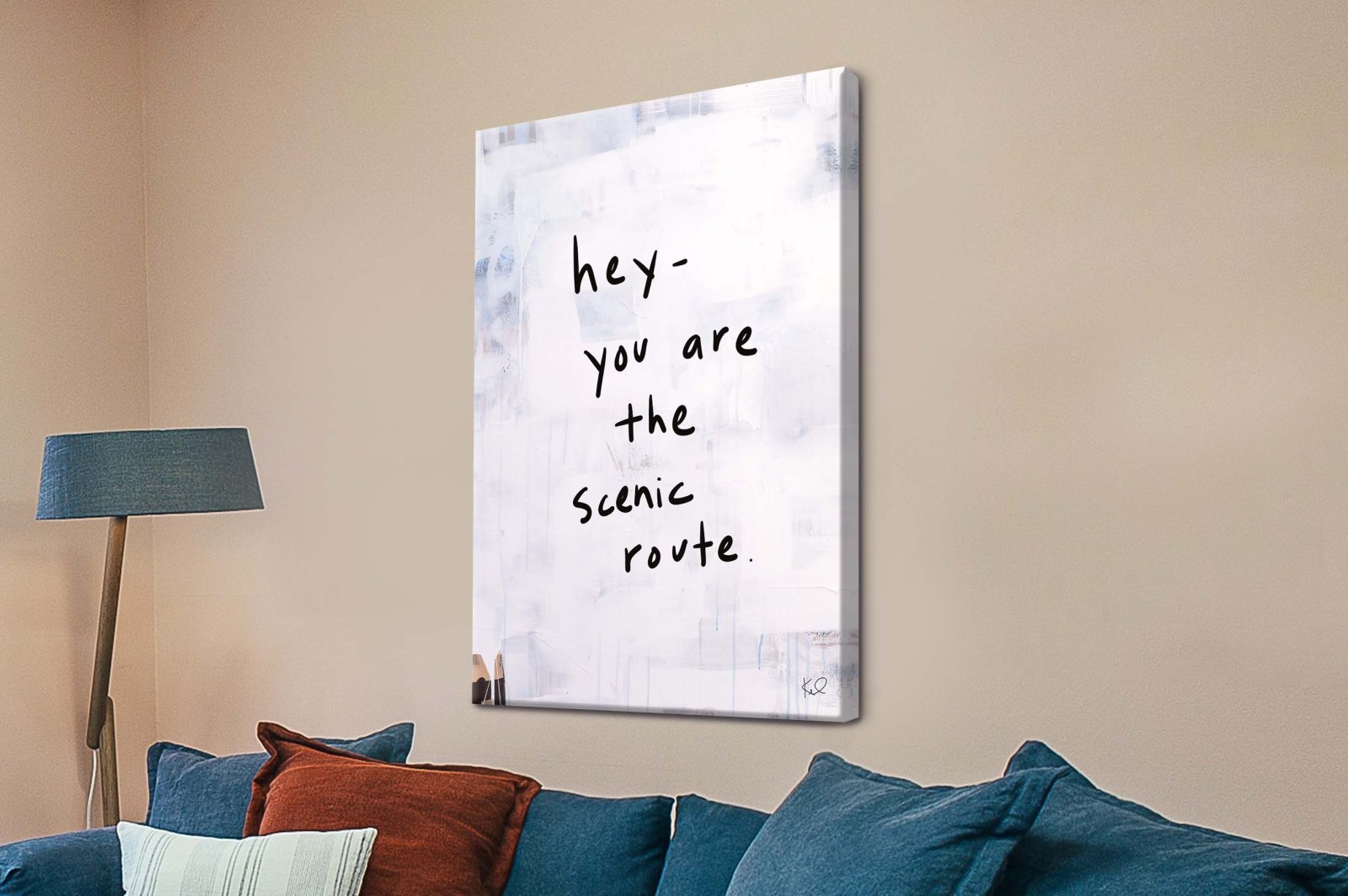 Canvas wall art of Hey II by Kent Youngstrom