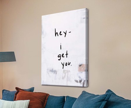 Premium canvas featuring Hey IV by Kent Youngstrom